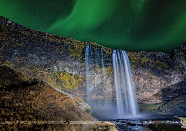 Sharing foto Northern Light dan Landscape artic circle