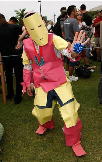 Parade Cosplay IRON MAN. Absurd Gan.