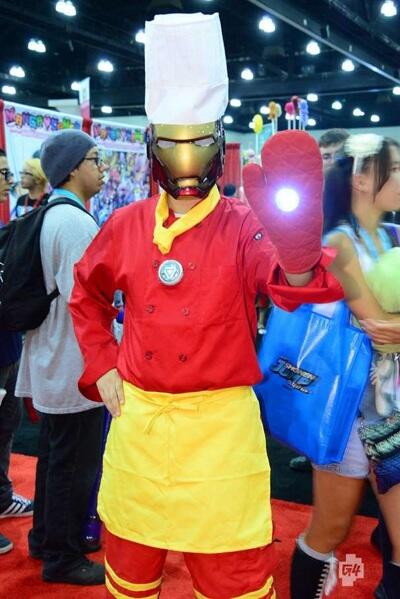 Parade Cosplay IRON MAN. Absurd Gan.