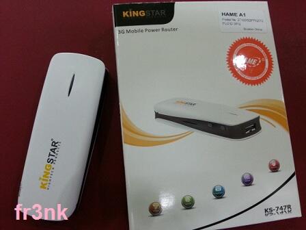 HAME A1 1800mAH 3G Power Router Portable