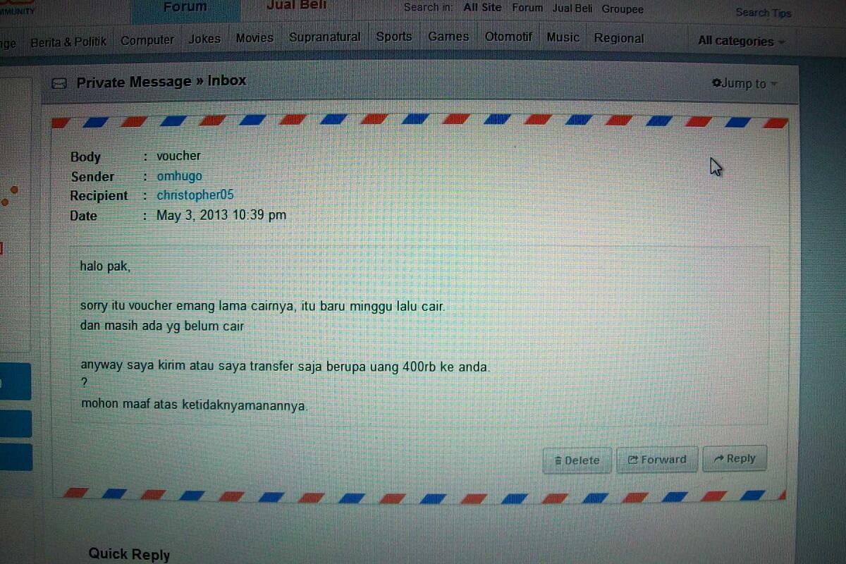 Janurtech tolong selesaikan janji / kewajiban anda dong....