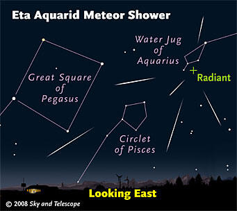 60 Meteor Melintasi Bumi, Fenomena Langit yang Terjadi di Bulan Mei 2013