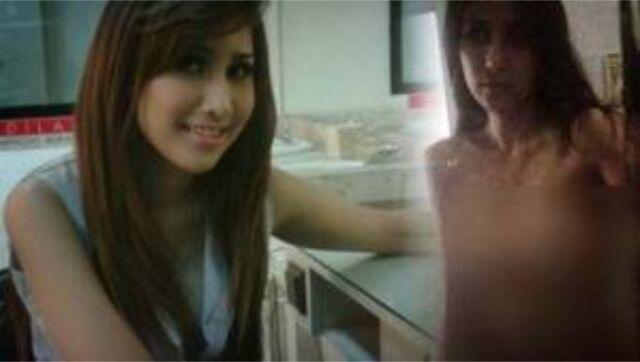 Love Goddes a.k.a Dewi Cinta lagi basah-basahan di kolam renang (Full Pic)