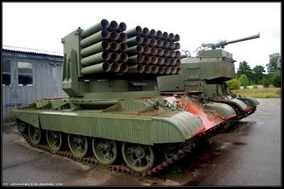 Tank-Tank Bekas Perang Dingin Uni Sovyet 