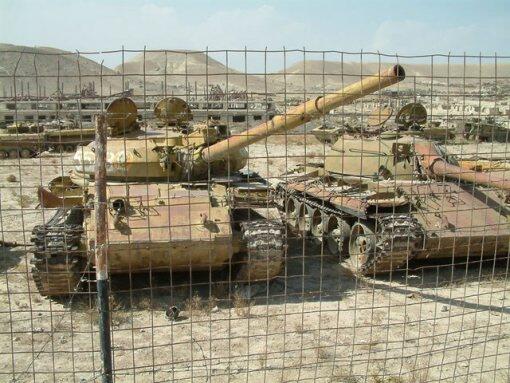 Kuburan Tank di Russia (Uni Sovyet)