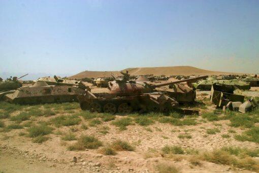 Kuburan Tank di Russia (Uni Sovyet)
