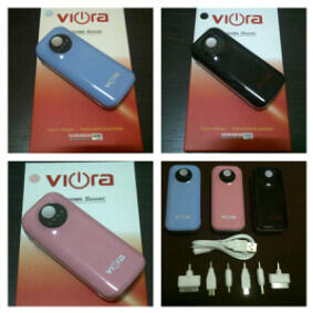 Powerbank Advance 8800mah, 5800mAh, Powerbank Viora 8400mAh & 5600mAh for Blackberry