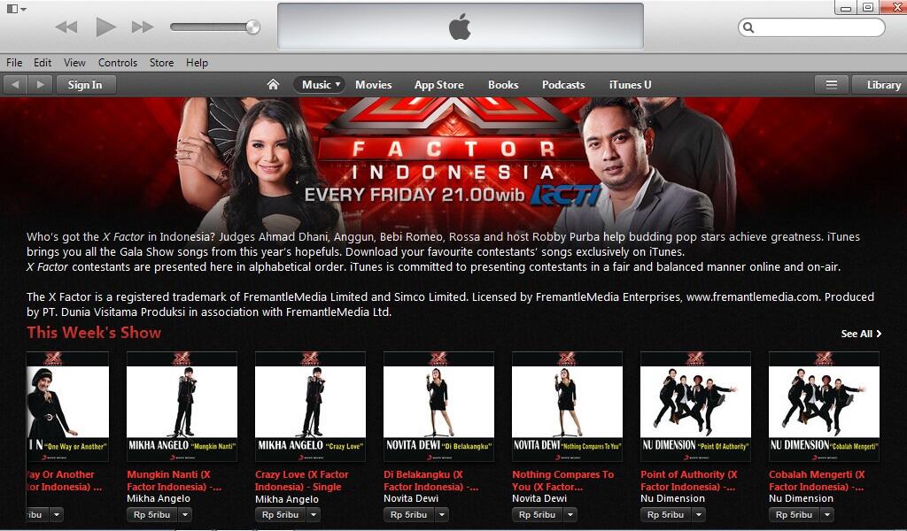 Lagu yang akan dinyanyikan kontestan X Factor Indonesia Gala Show 11 hari ini