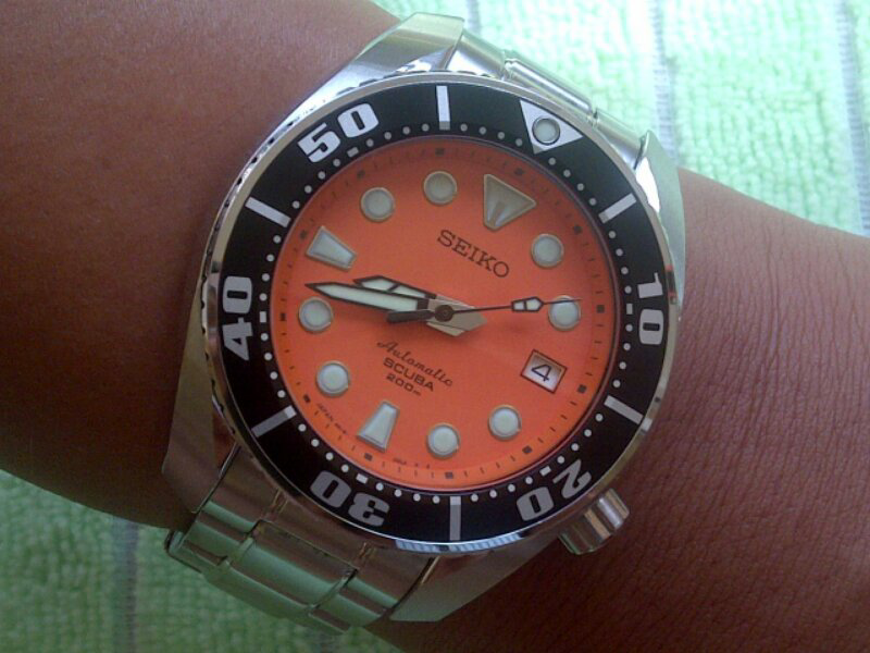 Terjual For Sale : Seiko SBDC005 - SUMO ORANGE | KASKUS