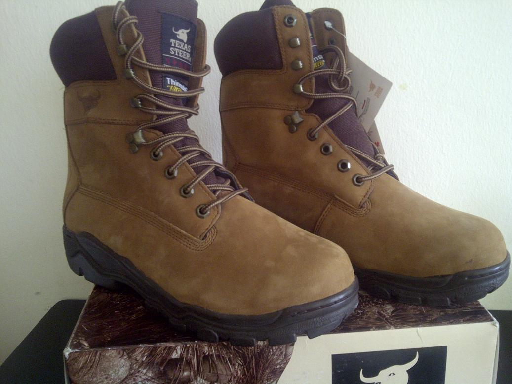 texas steer insulated boots