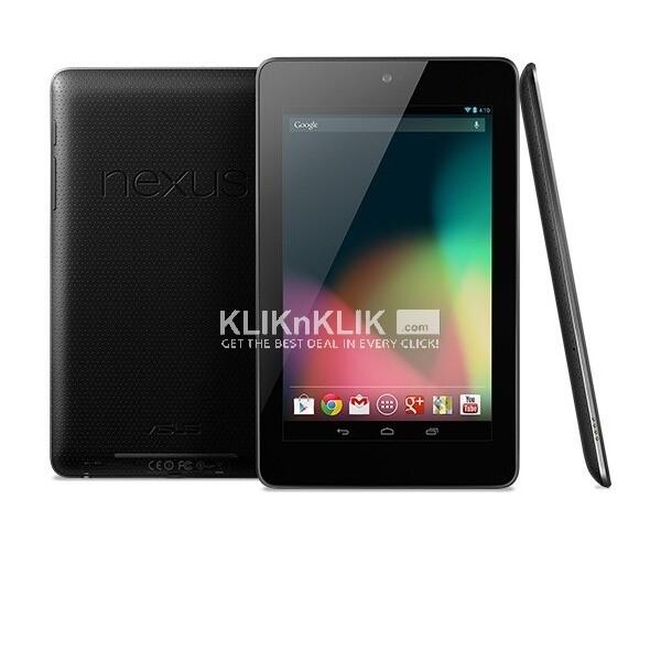Tablet ASUS Nexus 7 (1GB/16GB/WiFi) Brown, Kliknklik Bandung