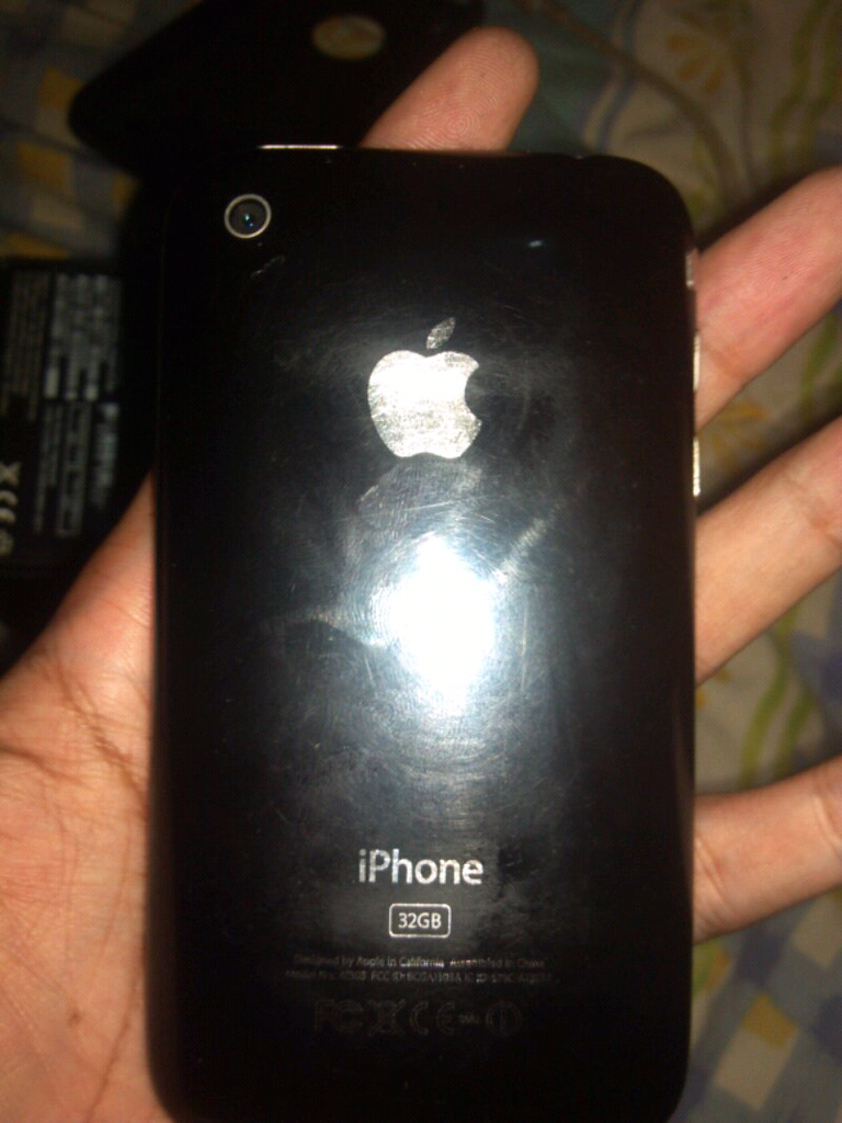 WTS iphone 3gs 32GB black/hitam