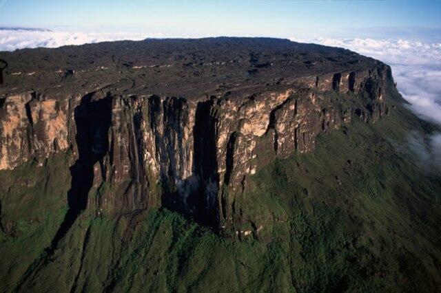 Mount Roraima, Gunung Batu yang Luar Biasa Indah Seperti diatas Awan.