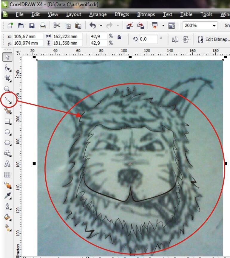 Tutorial karya Corel ane (mohon mampir agan agan)