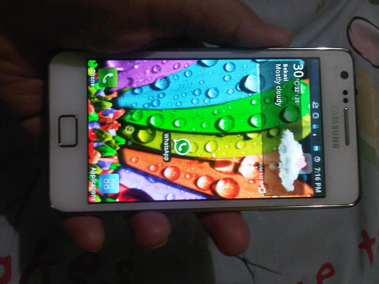 Samsung Galaxy S2 I9100 WHITE