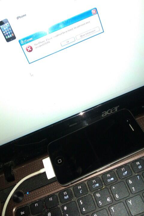 Iphone 4G FU hanya 2juta an!!!!! cod bandung. Stuk DFU MODE gan!!