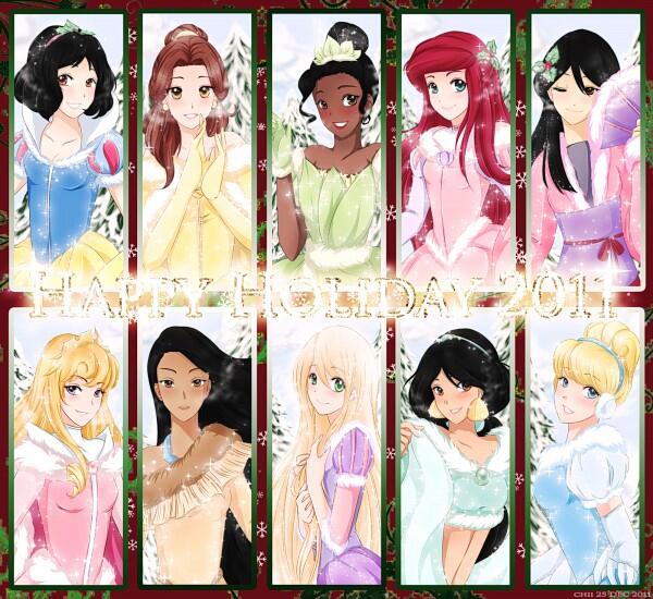 Disney ==&gt; Versi Anime ^^