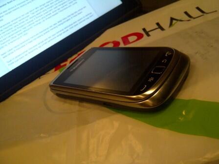 Blackberry 9810 bb Torch 2 Grey