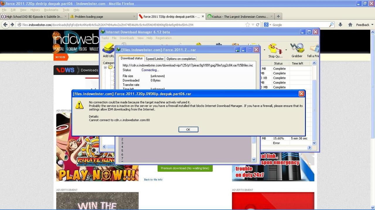 &#91;HELP&#93; kok IDM ane gak bisa download link IDWS ?