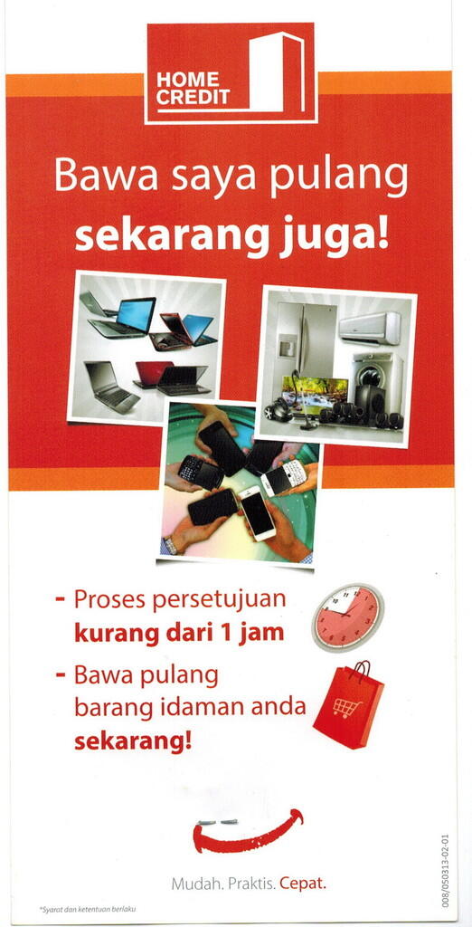 Terjual Kalkulasi cicilan kredit IPHONE 5 by HOME CREDIT 