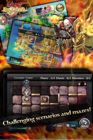 &#91;iOS/Android&#93; Lies Of Astaroth - MMORPG battle card game