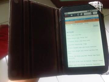 TAB / Tablet ZTE Light cdma v9 murah / mulus / banyak bonus