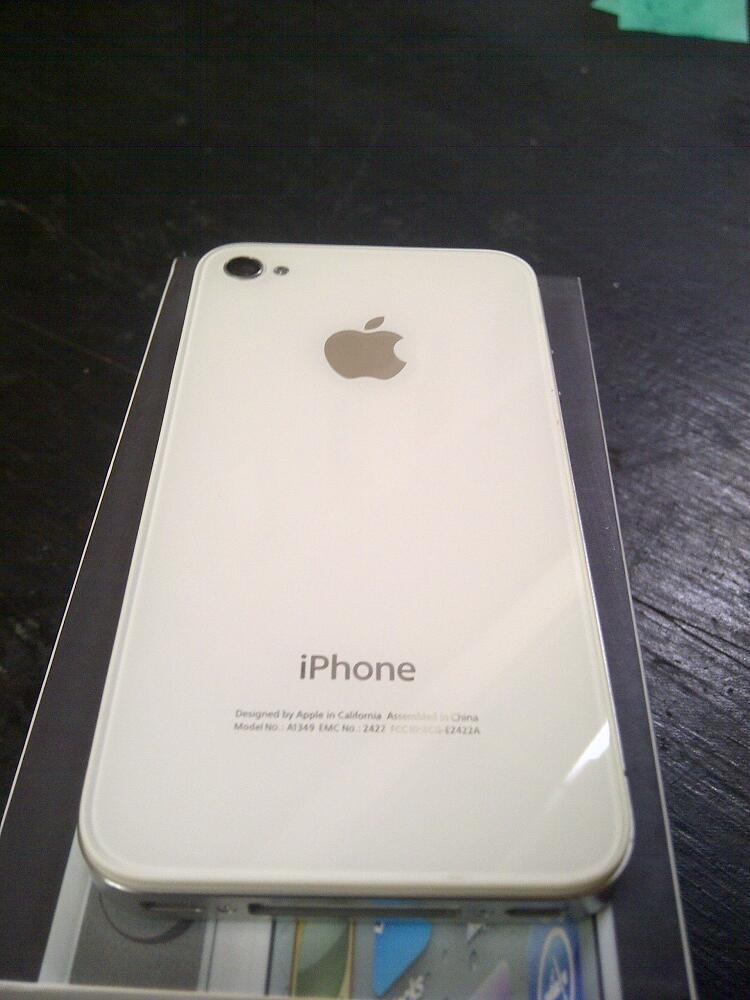 iphone 4 cdma 32gb white mulus fullset