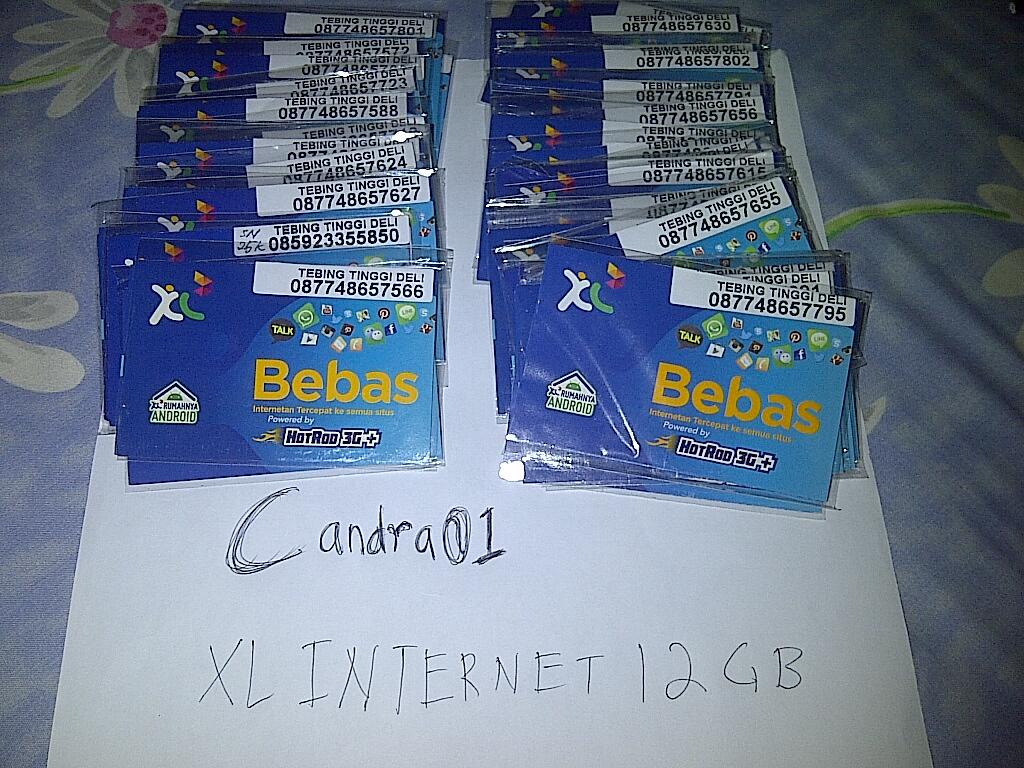 Kartu XL Internetan PUAS Kuota 12GB !! Signal Ngacirr.. Murahh