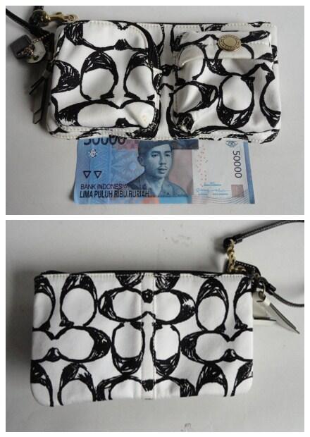 TAS SECOND BEKAS BRANDED COACH WRISTLET , COMMODITTEE , ESPRIT
