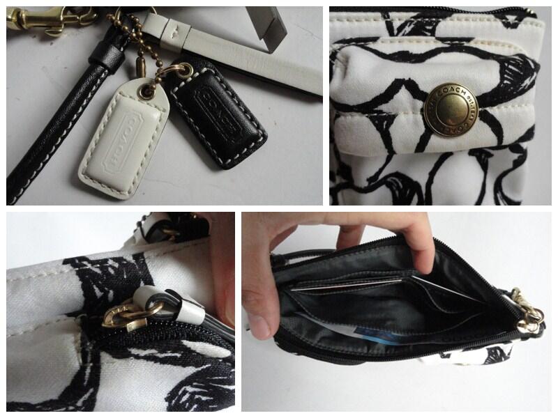TAS SECOND BEKAS BRANDED COACH WRISTLET , COMMODITTEE , ESPRIT