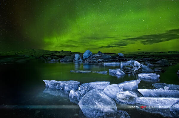 Northern Light dan Landscape artic circle