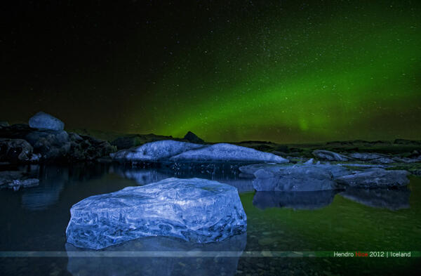 Northern Light dan Landscape artic circle