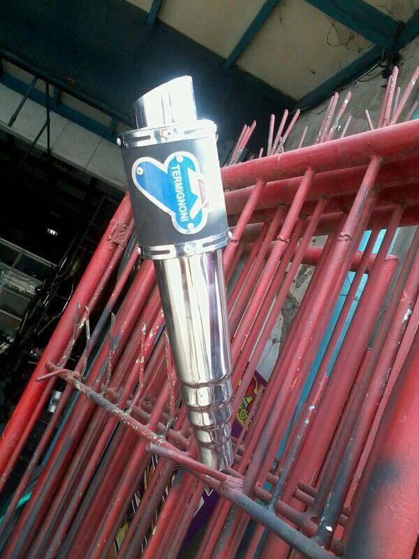 Knalpot Full Stainless & Karbon Printing Flash Custom