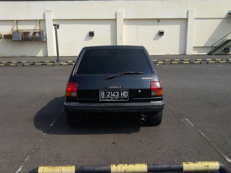 dijual toyota starlet se 1.3 th 1986/1987