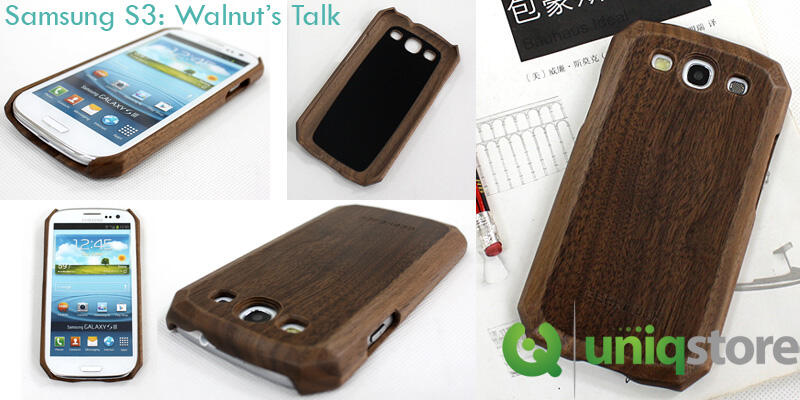 Jual BookBook Case & Walnut Talk Case for Iphone 4S/5 & Samsung S3