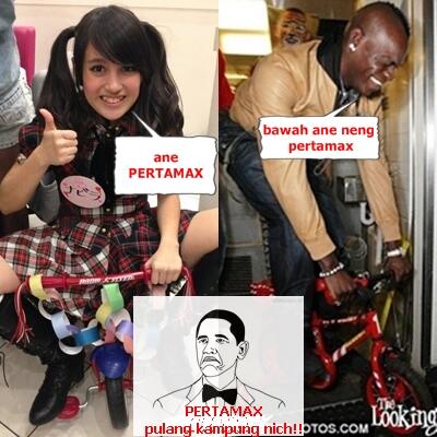 Nabilah JKT48 vs Balotelli balapan sepeda &#91;cendol inside&#93;