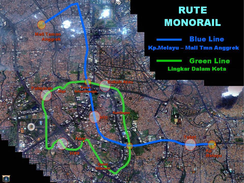 Proyek Monorail Akan Selesai 2016 