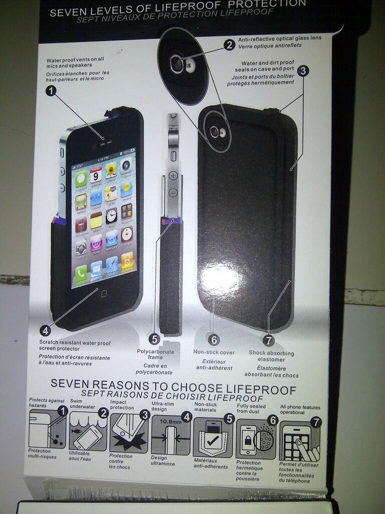 Jual, Life Proof for iPhone 4, iPhone 5, dan Samsung Galaxy S4