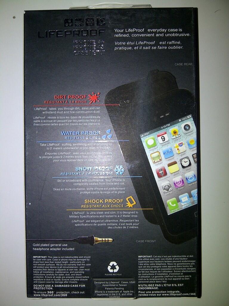 Jual, Life Proof for iPhone 4, iPhone 5, dan Samsung Galaxy S4