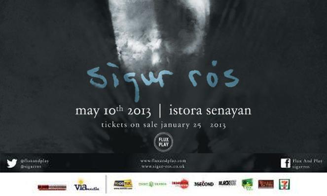 TIKET KONSER SIGUR ROS KATEGORI TRIBUN & FESTIVAL (DIBAWAH HARGA NORMAL)