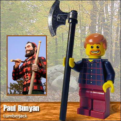 Orang-orang Terkenal yang dijadikan model Lego