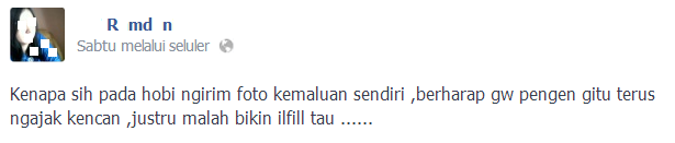 KERJAAN COWO JAMAN SEKARANG VIA BBM-AN