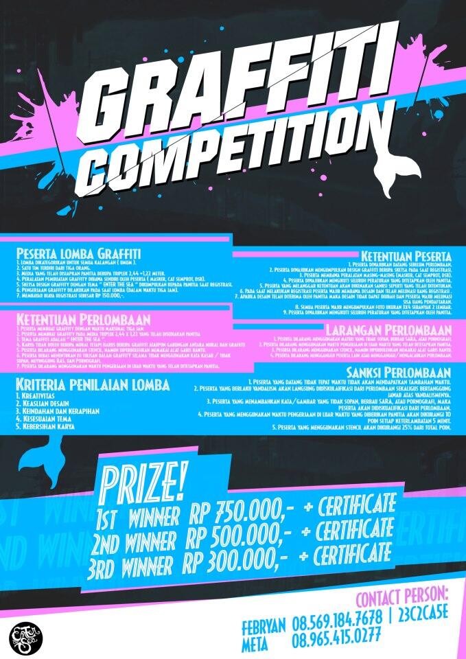 ---- FSRD UNTAR ENTER THE SEA GRAFFITY COMPETITION ---