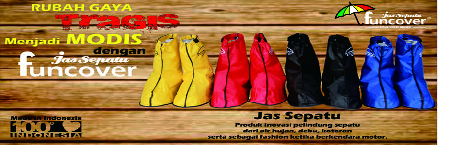 (Peluang Bisnis/usaha) Reseler/Agen Jas Sepatu anti hujan Fun Cover