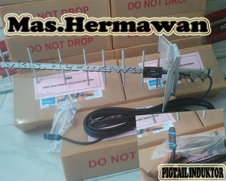 Antena Yagi Penguat Sinyal Modem GSM dan CDMA 55dBi