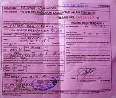 5 Jenis Surat Tilang Polisi Yang Harus Pengendara Ketahui