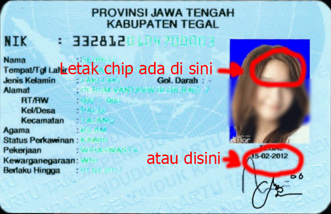 Cara Mengecek Keberadaan Chip di e-KTP