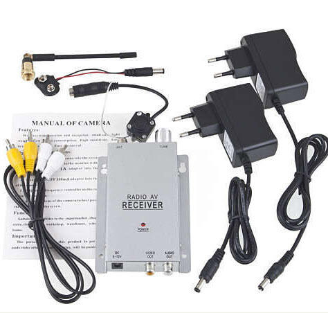 Wireless Hidden CCTV + Receiver
