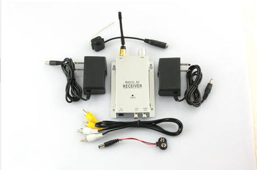 Wireless Hidden CCTV + Receiver