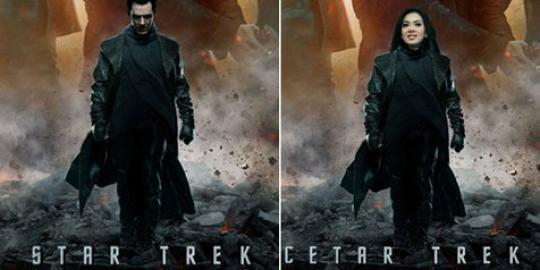 Jelang Perilisan 'STAR TREK', Syahrini Dibuatkan Poster 'CETAR TREK'